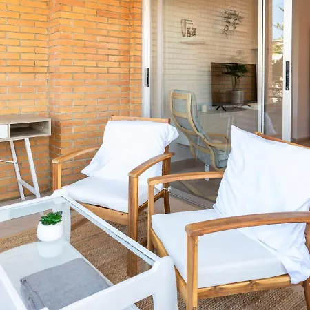 Flat Terrace - Pool & Parking Appartement