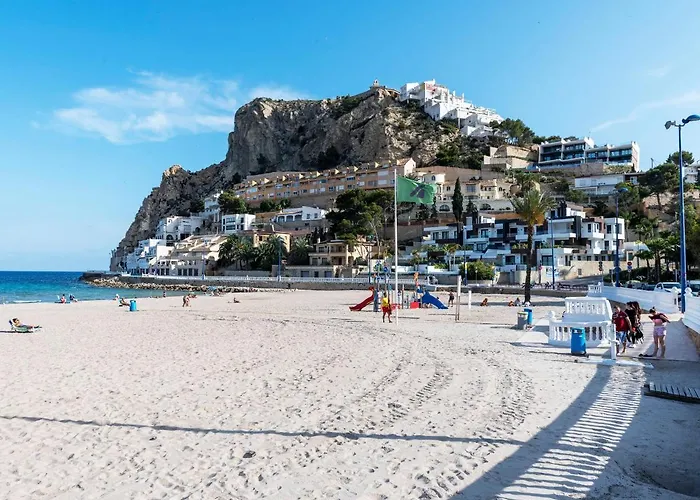 Flat Terrace - Pool & Parking アパート ベニドルム