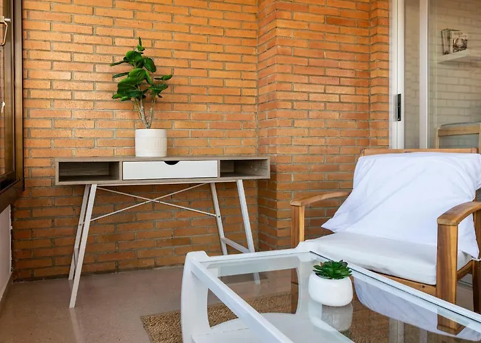 アパート Flat Terrace - Pool & Parking ベニドルム