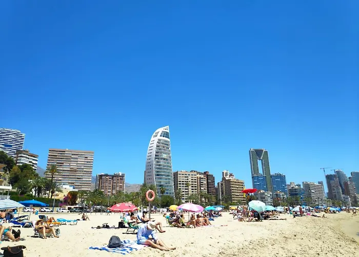 Apartment Flat Terrace - Pool & Parking Benidorm