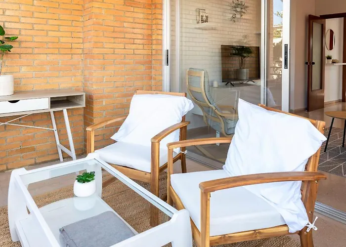 Flat Terrace - Pool & Parking Apartament